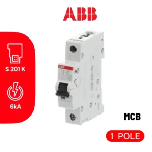 ABB MCB S201 K 1P