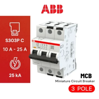 MCB ABB S 303 P-C16, 3P