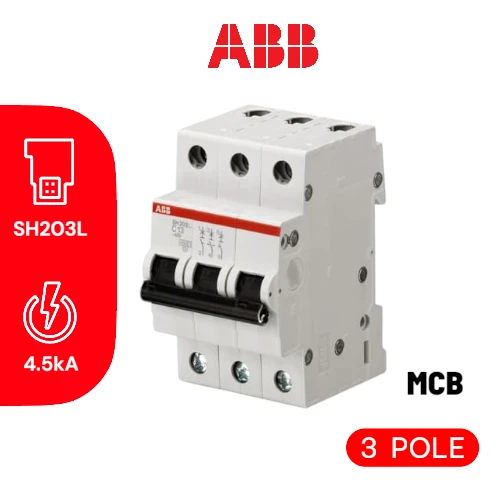 ABB MCB SH203L 3P