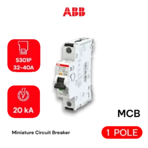 MCB ABB S 301 P-C40, 1P