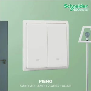 Schneider PIENO Saklar – 2 G 1 A – Putih- E8232L1F_WE_G3