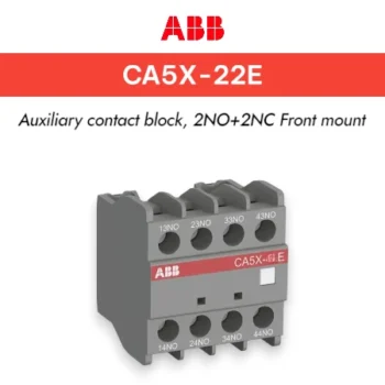 CA5X-22E Auxiliary contact block - Kontaktor