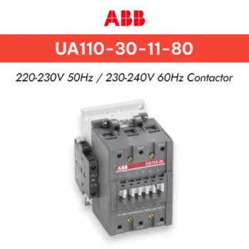 Kontaktor Contactor UA 110-30-11, COIL : 220 VAC - Kontaktor Contactor ABB