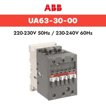 Kontaktor Contactor UA 63-30-00 COIL : 220 VAC - Kontaktor Contactor ABB