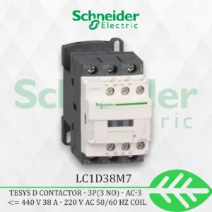 SCHNEIDER CONTACTOR LC1D38M7 WHITE 2