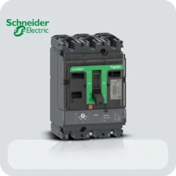 Circuit breaker ComPacT NSX630F, 36kA at 415VAC, MicroLogic 2.3 trip unit 630A, 4 poles 4d