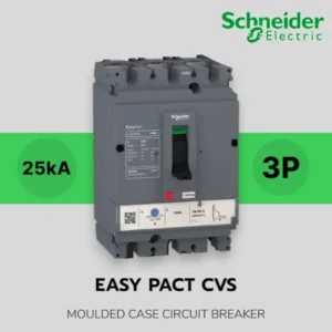 SCHNEIDER EASYPACT CVS MCCB 25KA 3P