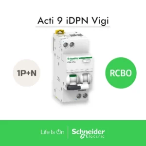 SCHNEIDER RCBO ACTI9 IDPN VIGI 1PN