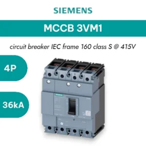 siemens MCCB 3VM1 4P