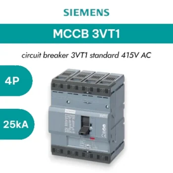 Siemens MCCB 3VT1 4P 25KA 160A