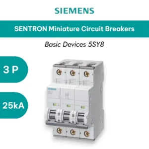 siemens mcb sentron 5SY8 25ka 3p