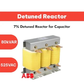 Detuned Reactor untuk Kapasitor. 80 KVAR, 525 VAC