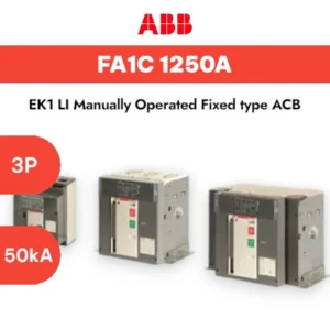ABB ACB FA1C 1250A FIXED T
