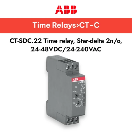 ABB CT-SDC.22 Time relay