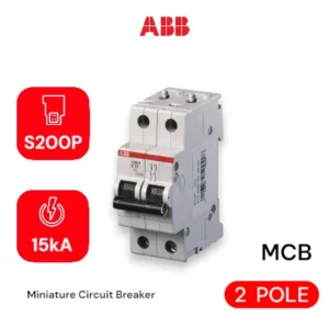 ABB MCB S200P 2P 15KA