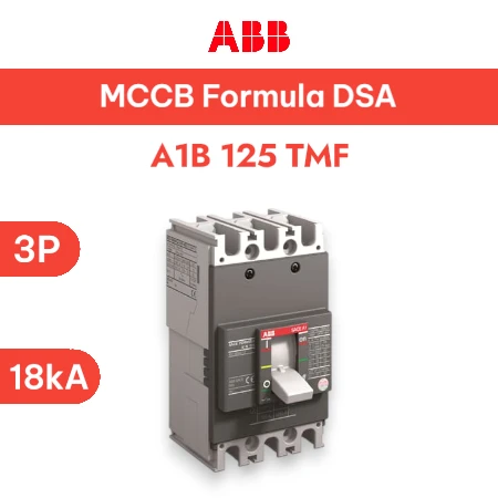 ABB MCCB A1B 125 TMF 3P 18KA