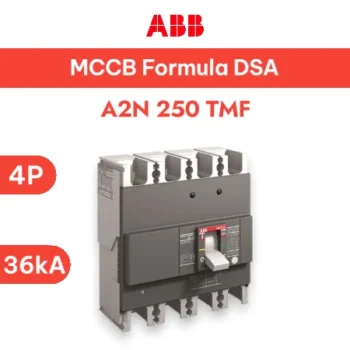 ABB MCCB A2N 4P 250/R125 125A, 36KA - MCCB ABB