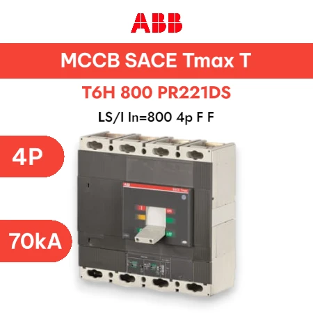 ABB MCCB T6H 4P 70KA