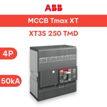 ABB MCCB XT3S 250/R TMD-200 200A, 4P 50KA - MCCB ABB