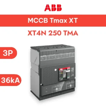 ABB MCCB XT4N 3P 250/R TMA-200 200A, 36KA - MCCB ABB