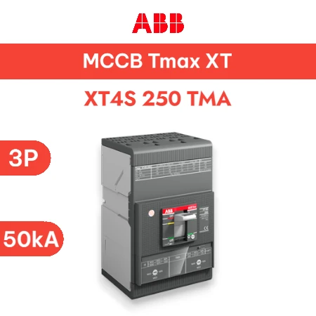ABB MCCB XT4S 250 TMA 3P
