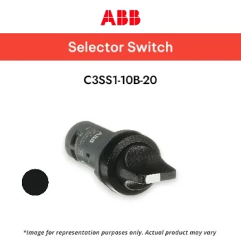 ABB Selector Switch Type C3SS1-10B-20, 2NO, Maintain 3 Posisi