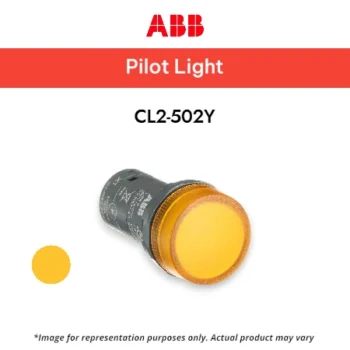 ABB Compact LED Pilot Light (CL2-502Y), YELLOW 24V DC - Pilot light ABB