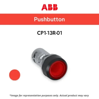 ABB Flush Push Button Type CP1-13R-01, RED 1NC - Push Button ABB