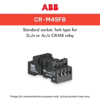 ABB Socket 4 C/O for CR-MX CR-M4SFB - SOCKET RELAY ABB