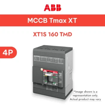 ABB MCCB XT1S 160 TMD 160-1600 4p F F InN=100% - MCCB ABB