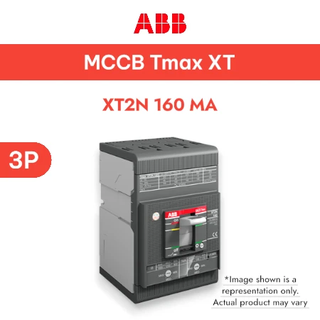 ABB MCCB XT2N 160 MA 3P