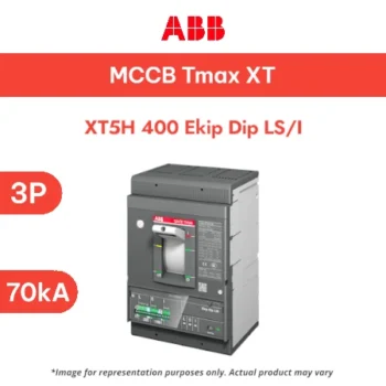 ABB MCCB XT5H 400 Ekip Dip LS/I In=400 3p F F