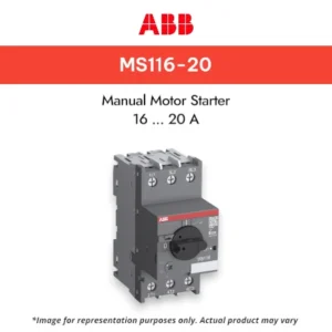 ABB MS116-20 Manual Motor Starter 16 … 20 A