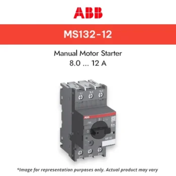 ABB Manual Motor Starter MS132-12 8.0 ... 12 A - MOTOR STARTER MMS ABB