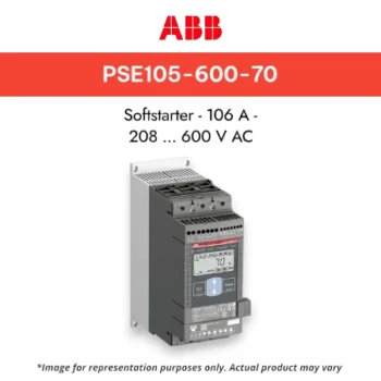 ABB Softstarter PSE 105-600-70 55KW 106A (In-line) - SOFTSTARTER ABB