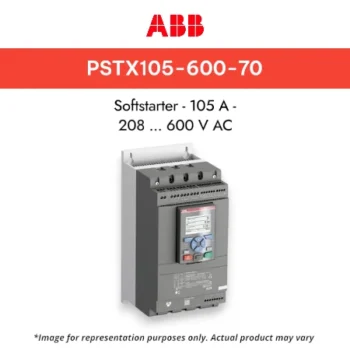 ABB Softstarter PSTX105-600-70, 55kW, 106A (in-line)