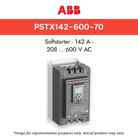 ABB PSTX142-600-70 Softstarter - 142 A - 208 ... 600 V AC