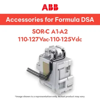 ABB Shunt Opening Release SOR-C A1-A2 110-127Vac-110-125Vdc - Shunt Opening Release SOR ABB