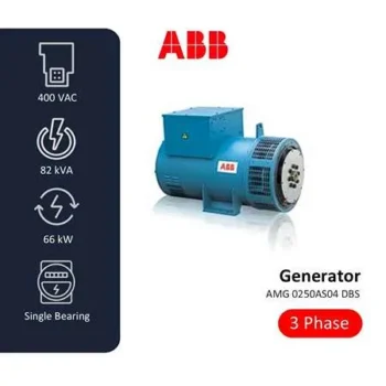 Generator - Alternator 82kVA 66kW AMG 0250AS04 DBS