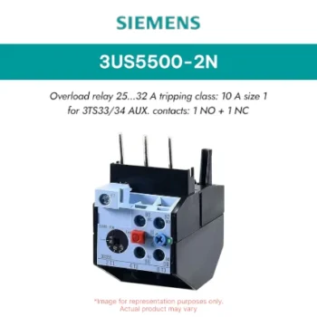 Siemens 3US5 25-32A size 1 for 3TS33/34 , 1NO+1NC