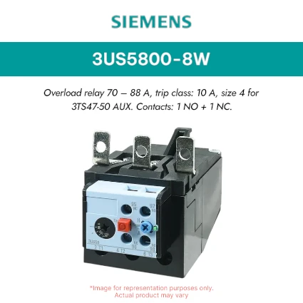 SIEMENS TOR 3US5800-8W