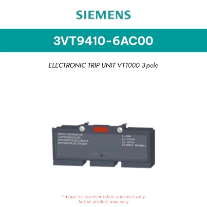 SIEMENS electronic trip unit 3VT9410-6AC00