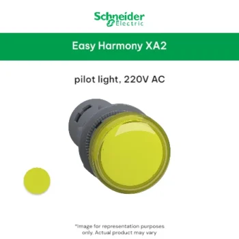 Schneider PILOT LIGHT MEDIUM XA2 YELLOW 220VAC