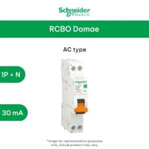 Schneider RCBO DOMAE 1P + N 30MA