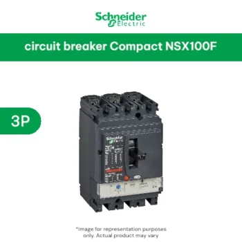 Schneider NSX100F 36kA AC 3P 3D 80A TMD