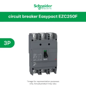 Schneider MCCB EZC250F circuit breaker Easypact EZC250F - TMD - 160 A - 3 poles 3d