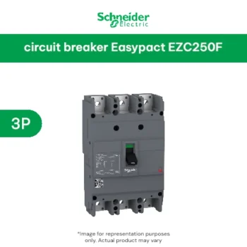 Schneider MCCB EZC250F circuit breaker Easypact EZC250F - TMD - 160 A - 3 poles 3d