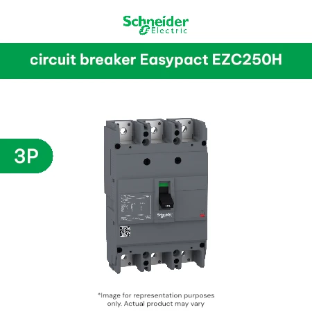Schneider circuit breaker Easypact EZC250H 3P