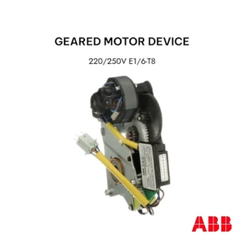 ABB GEAR MOTOR EMAX 220 VAC , FOR ACB