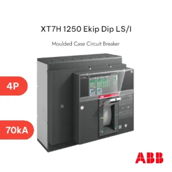 ABB MCCB XT7H 1250 Ekip Dip LS/I In=1250A 4p F F